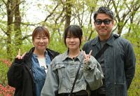 20250504 中田様ご家族 ご満足頂きありがとうございました！！！お嬢様が食事を完食されて嬉しく思いました！！！友愛の森では新鮮な野菜が手に入りましたか！？