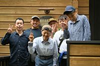 20251009 社会福祉法人 尚恵学園の皆様 今回2度目のお帰りです！！！また皆さんには食事・お風呂と大満喫頂けた様です！！！『感謝』前日は、那須ハイランドパークでしっかり遊び！翌日は那須ロープウェイにて山頂駅まで！？昼食後はクラッシックカー博物館の見学と秋の那須高原を満喫頂きました！！！ありがとうございました。　　　合掌