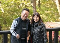 20251030 野崎様ご夫妻 『若い』じぃ～じより一歳しか違わないのですがとても若い！！！今回は○○記念日でのご利用で翌日は紅葉の中、ご夫婦でゴルフを楽しまれました！！！貸切状態でしたので沢山のお話が出来、とても楽しい時間を過ごさせて頂き『感謝』です！！！次回も季節を変えてお帰り下さいね！！！