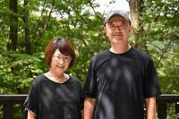 20260808 角田様ご夫妻 『小啄木』は第2の自宅と言われるほど沢山お泊り頂いたおります！！！いつもいつも大好物の食パン一斤を頂いておりますが、厚切りにカットしてこんがりトースト。バターをたっぷり塗り込み、おお口を開けて頂きます。『旨い』の一言です！！！『感謝』次回の予約も頂き、ありがとうございました。楽しみにお待ちしていますね💛